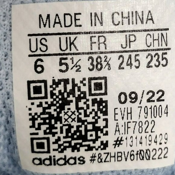 Adidas Forum Low Classic Retro Shoes Boy's/Men's 6 (Women's 7) White Blue IF7822 - Picture 8 of 8